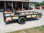 5×12 Powder Coated Dovetail Utility Trailer 3500lb Axle - Image 6