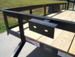 5×12 Powder Coated Dovetail Utility Trailer 3500lb Axle - Image 8