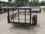 5×8 Powder Coated Dovetail Utility Trailer Single 3,500lb Axle - Image 4