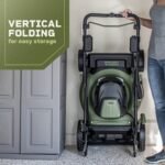 Green Machine 62V 23-Inch Self-Propelled Brushless Cordless Electric Lawn Mower, Includes Two 4.0Ah Batteries and Rapid Charger - Image 3