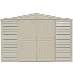 DuraMax 10.5ft x 2.75ft SidePro Vinyl Shed with Foundation Kit - Image 5