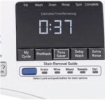 GE – 4.5 Cu. Ft. Stackable Front Load Washer – White - Image 6