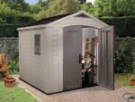 Keter Factor 8×8 Foot Large Resin Outdoor Shed - Image 3