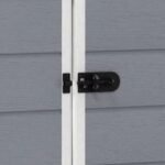 Keter Manor 4 ft. W x 6 ft. D Vertical Resin Outdoor Storage Shed Ideal For Patio Installation Included - Image 5