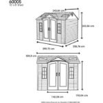 Side 10 ft. W x 8 ft. D Plastic Storage Shed - Image 12