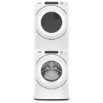 Whirlpool – 4.3 Cu. Ft. High Efficiency Stackable Front Load Washer with 35 Cycle Options – White - Image 9