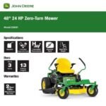 Z365R 48 in. 24 HP Gas Dual Hydrostatic Zero-Turn Riding Mower - Image 4