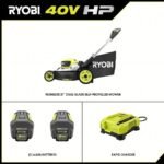 40V HP Brushless 21″ Cordless Battery Self-Propelled Lawn Mower with Dual Blades - Image 5
